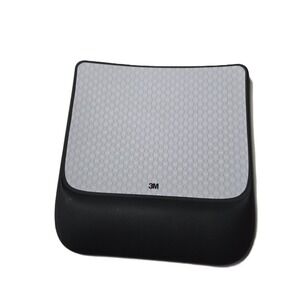 Mouse Pad with Gel Wrist Support Ergonomic Black Textured Grip
